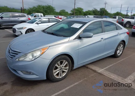 2013 Hyundai Sonata Gls z USA, uszkodzony, nr VIN 5NPEB4AC8DH669156